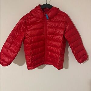 NWT Primary Red Lightweight Puffer Jacket